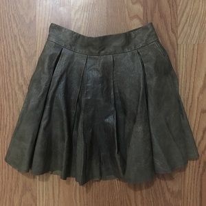 Alice Olivia leather skirt 00